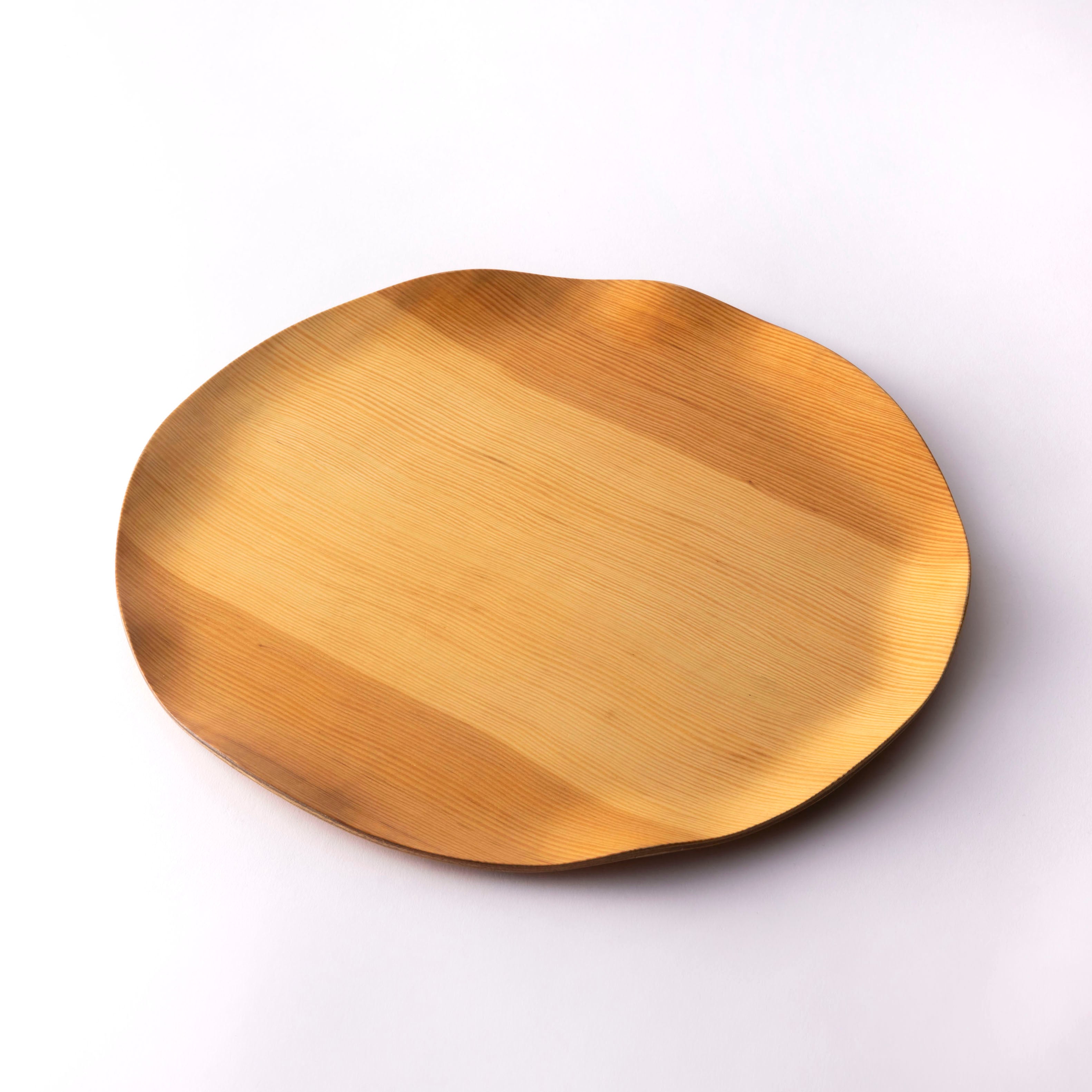 H.【トレイ】風の器 ラウンド GOLD CRFT – okiko